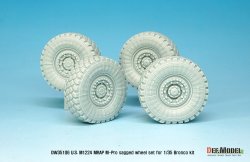 画像6: DEF.MODEL[DW35106]1/35 米 M1224 マックスプロ 自重変形タイヤ(ブロンコ用)