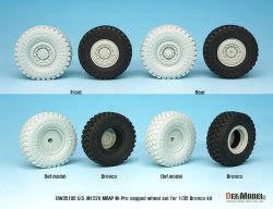 画像5: DEF.MODEL[DW35106]1/35 米 M1224 マックスプロ 自重変形タイヤ(ブロンコ用)