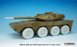 画像13: DEF.MODEL[DW35107]1/35 陸上自衛隊 16式機動戦闘車 自重変形タイヤ(タミヤ用)