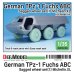 画像1: DEF.MODEL[DW35128]1/35 現用 ドイツ連邦軍TPz-1フックス装甲車用自重変形タイヤセット1フランス製仕様(レベル用) (1)