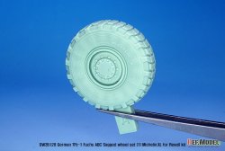 画像7: DEF.MODEL[DW35128]1/35 現用 ドイツ連邦軍TPz-1フックス装甲車用自重変形タイヤセット1フランス製仕様(レベル用)