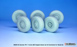 画像3: DEF.MODEL[DW35129]1/35 現用 ドイツ連邦軍TPz-1フックス装甲車用自重変形タイヤセット2ドイツ製仕様(レベル用)