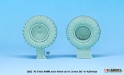 画像3: DEF.MODEL[DW35131]1/35 現用 イギリス陸軍コヨーテ戦術支援車用自重タイヤ 追加分2個セット(ホビーボス用)