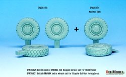 画像7: DEF.MODEL[DW35131]1/35 現用 イギリス陸軍コヨーテ戦術支援車用自重タイヤ 追加分2個セット(ホビーボス用)