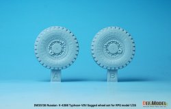 画像2: DEF.MODEL[DW35136]1/35 現用 ロシアK-4386タイフーンVDV装輪装甲車用自重変形ホイールセット(RPGモデル用)
