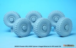 画像7: DEF.MODEL[DW35137]1/35 現用 ロシアタイフーンウラル6X6MRAP用自重変形ホイールセット(RPGモデル用)