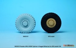 画像10: DEF.MODEL[DW35137]1/35 現用 ロシアタイフーンウラル6X6MRAP用自重変形ホイールセット(RPGモデル用)