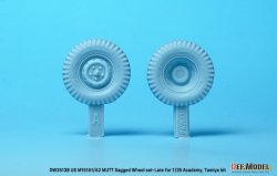 画像13: DEF.MODEL[DW35138]1/35 アメリカ陸軍M151A1/A2用自重変形ホイールセットフロントサスアーム付(タミヤ/アカデミー用)