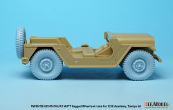 画像19: DEF.MODEL[DW35138]1/35 アメリカ陸軍M151A1/A2用自重変形ホイールセットフロントサスアーム付(タミヤ/アカデミー用)