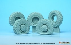 画像10: DEF.MODEL[DW35139]1/35 現用 ロシアGAZタイガー高機動装甲車用タイヤパンクセット(モンモデル/イグザクト/ズべズダ用）