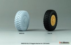 画像12: DEF.MODEL[DW35153]1/35 現用 アメリカ陸軍JLTV用自重変形タイヤセット(アイラブキット用)