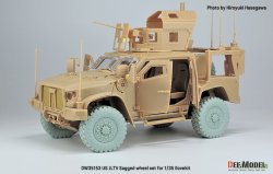 画像7: DEF.MODEL[DW35153]1/35 現用 アメリカ陸軍JLTV用自重変形タイヤセット(アイラブキット用)