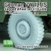画像1: DEF.MODEL[DW35169]1/35 現用 ドイツ VWイルティス四輪駆動小型軍用車(Type183)用 自重変形タイヤセット＃1 フルダタイプ(ACE用) (1)