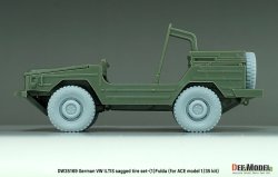 画像7: DEF.MODEL[DW35169]1/35 現用 ドイツ VWイルティス四輪駆動小型軍用車(Type183)用 自重変形タイヤセット＃1 フルダタイプ(ACE用)