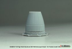 画像3: DEF.MODEL[DZ48012]1/48 現用 アメリカ F-20タイガーシャーク用GE F404初期型ノズルセット 閉状態(フリーダムモデルキット用)