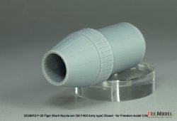 画像5: DEF.MODEL[DZ48012]1/48 現用 アメリカ F-20タイガーシャーク用GE F404初期型ノズルセット 閉状態(フリーダムモデルキット用)