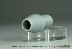 画像5: DEF.MODEL[DZ72012]1/72 現用 アメリカ F-20タイガーシャーク用GE F404初期型ノズルセット 閉状態(ハセガワ用)