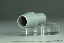 画像5: DEF.MODEL[DZ72013]1/72 現用 アメリカ F-20タイガーシャーク用GE F404初期型ノズルセット 開状態(ハセガワ用)