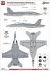 画像11: DEF.MODEL[JD48002]1/48 現用 アメリカ海軍艦上戦闘機F/A-18デカールセット ムービーコレクションNo.8「トップガン」2022(ハセガワ用)