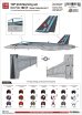 画像6: DEF.MODEL[JD48004]1/48 現用 アメリカ海軍艦上戦闘機F/A-18E/Fスーパーホーネット デカールセット ムービーコレクションNo.11「トップガン」2022(モンモデル/ドイツレベル/ホビーボス/イタレリ用)