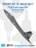 画像1: DEF.MODEL[JD72009]1/72 現用 韓国空軍 KF-21ボラメ用デカールセット＃1 試作001号機 サチョン基地2022(アカデミー用) (1)
