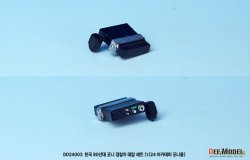 画像4: DEF.MODEL[DD24003]1/24 1980年代 韓国　ヒュンダイ・ポニー パトカー仕様改造セット(デカール付)