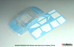 画像3: DEF.MODEL[DD24005]1/24 現用 韓国 ヒョンデ・グレンジャーGN7 ウインドウマスクシートセット(アカデミー用)