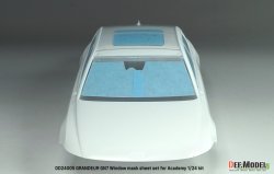 画像6: DEF.MODEL[DD24005]1/24 現用 韓国 ヒョンデ・グレンジャーGN7 ウインドウマスクシートセット(アカデミー用)