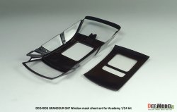 画像9: DEF.MODEL[DD24005]1/24 現用 韓国 ヒョンデ・グレンジャーGN7 ウインドウマスクシートセット(アカデミー用)