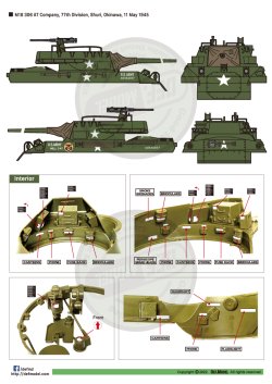 画像7: DEF.MODEL[DD35019]1/35 WWII アメリカ陸軍M18ヘルキャット用デカール1 第3軍第705戦車駆逐大隊