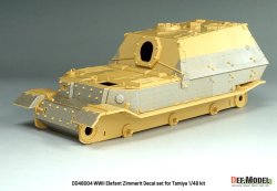画像5: DEF.MODEL[DD48004]1/48 WWII ドイツ Sd.Kfz.184エレファント重駆逐戦車用 ツィンメリット・コーティング デカールセット(タミヤ用)