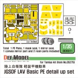 DEF.MODEL[DE35011]1/35 陸上自衛隊 軽装甲機動車 ディティールアップセット(タミヤ用)
