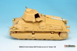 画像5: DEF.MODEL[DE35013]1/35ソミュアS35 エッチングディテールアップセット ( 1/35 タミヤ　ソミュア S35用)