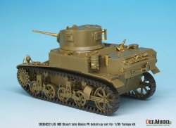 画像5: DEF.MODEL[DE35022]1/35 WWII米 M3軽戦車後期型 エッチング基本セット(タミヤ用)