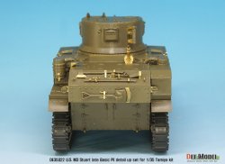 画像6: DEF.MODEL[DE35022]1/35 WWII米 M3軽戦車後期型 エッチング基本セット(タミヤ用)