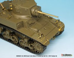 画像12: DEF.MODEL[DE35022]1/35 WWII米 M3軽戦車後期型 エッチング基本セット(タミヤ用)