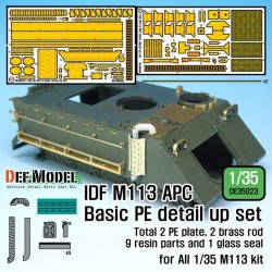 画像1: DEF.MODEL[DE35023]1/35 IDF M113 APC基本型用PEディテールアップセット(各社1/35スケールM113対応)