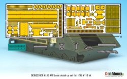 画像2: DEF.MODEL[DE35023]1/35 IDF M113 APC基本型用PEディテールアップセット(各社1/35スケールM113対応)