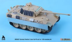 画像3: DEF.MODEL[DE35027]1/35 WWII 独 パンサーG型エッチングパーツフルディテールアップセット(1/35各社パンサーG型対応)