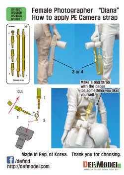 画像11: DEF.MODEL[DF16004]1/16 現用 女性報道写真家「ダイアナ」