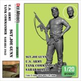 DEF.MODEL[DF20007]1/20 WWII 米 アメリカ陸軍戦車長「ジョウ軍曹」サハラ1943