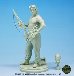 画像3: DEF.MODEL[DF20007]1/20 WWII 米 アメリカ陸軍戦車長「ジョウ軍曹」サハラ1943