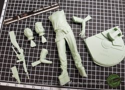 画像7: DEF.MODEL[DF20007]1/20 WWII 米 アメリカ陸軍戦車長「ジョウ軍曹」サハラ1943