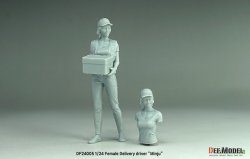 画像3: DEF.MODEL[DF24005]1/24 現用 女性配送ドライバー"ミンジュ"