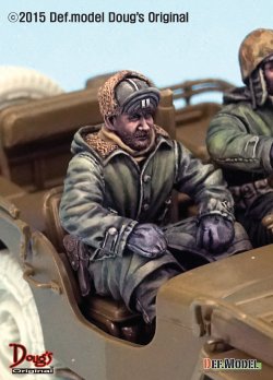 画像3: DEF.MODEL[DF35005]1/35 米海兵隊 ジープ搭乗将校 朝鮮戦争 1950/51冬