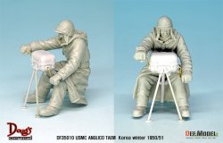 画像3: DEF.MODEL[DF35010]1/35 米海兵隊 火力支援連絡班セット 朝鮮戦争1950-51 冬季防寒服