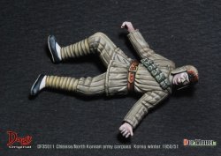 画像3: DEF.MODEL[DF35011]1/35 中国軍/北朝鮮軍 戦死者セット(3体セット)