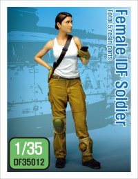 DEF.MODEL[DF35012]1/35 イスラエル女性兵士(現用)