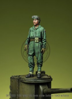 画像2: DEF.MODEL[DF35022]1/35 WWII 米 アメリカ戦車搭乗員 サハラ1943 ベース付