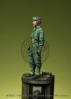 画像4: DEF.MODEL[DF35022]1/35 WWII 米 アメリカ戦車搭乗員 サハラ1943 ベース付